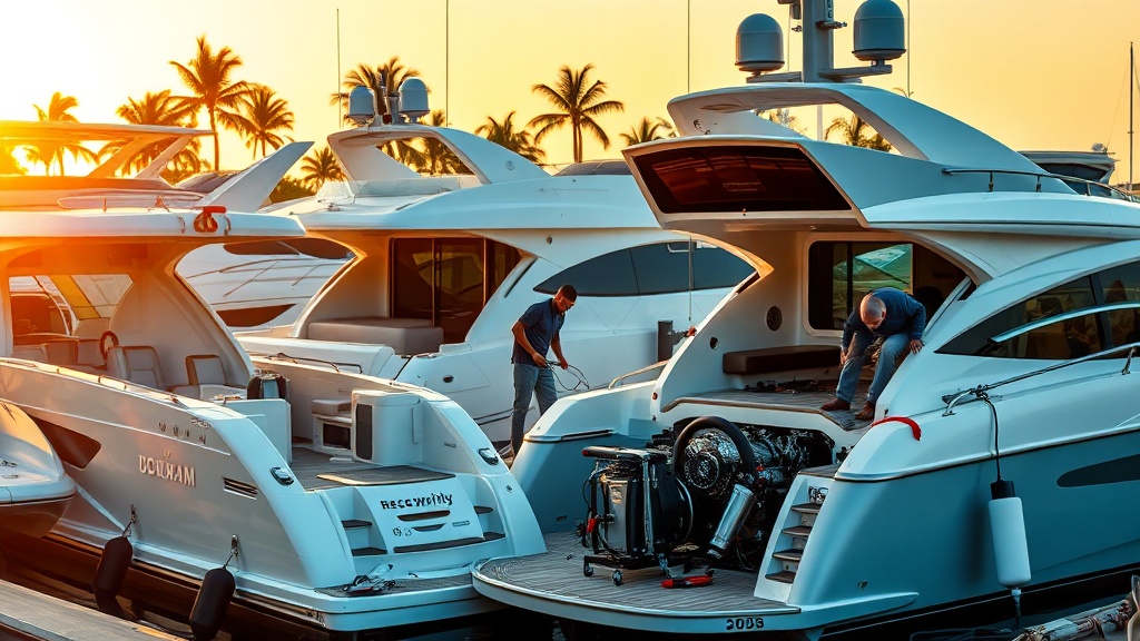 4 Leading Miami Boat Repair Shops with Skilled Professionals