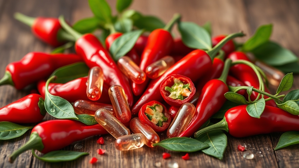 5 Premier Cayenne Pepper Capsules for Energy